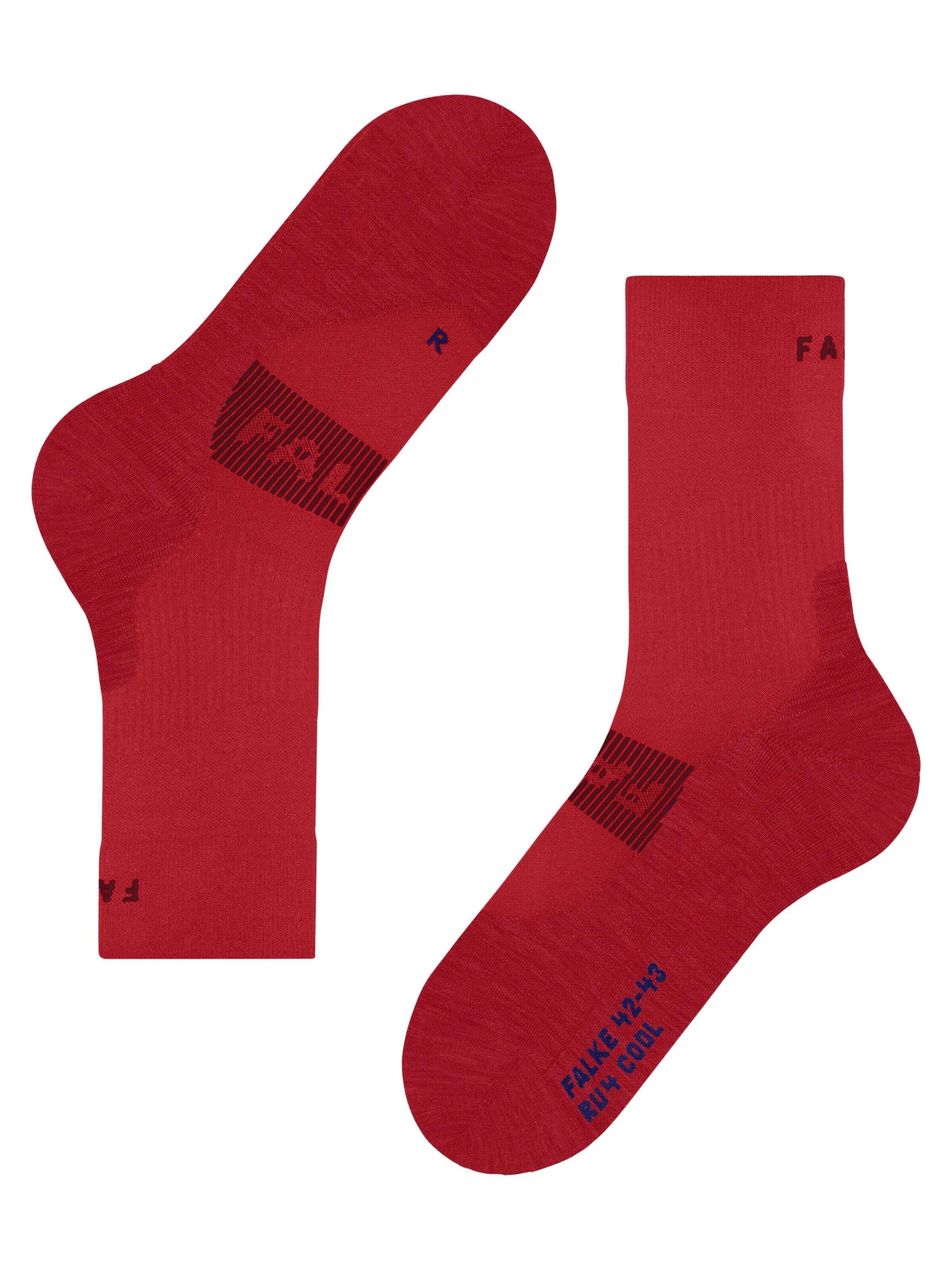 FALKE Athletic Socks 'RU4 Endurance Cool' in Red