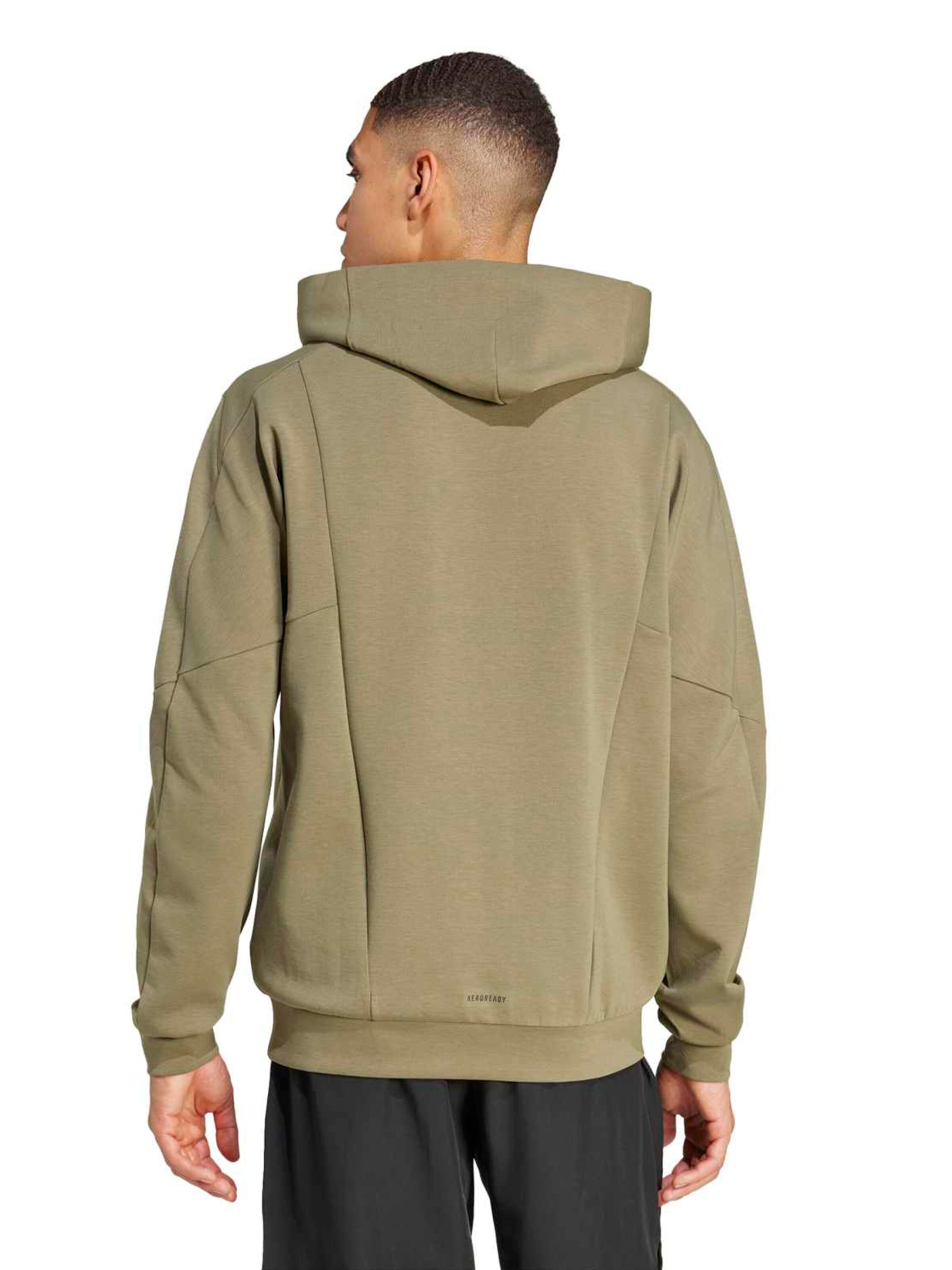 ADIDAS PERFORMANCE Αθλητική μπλούζα φούτερ 'D4T' σε πράσινο