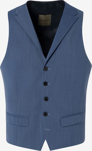 BENVENUTO Anzugweste 'Salvino' in Blau: Vorderseite