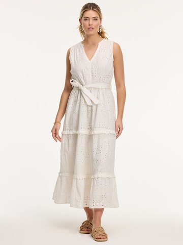 Shiwi Summer Dress 'Julia' in White: front