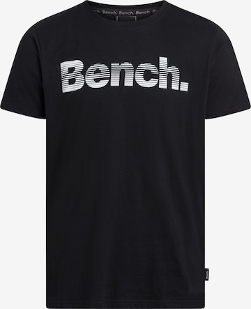 BENCH Shirt 'Leandro' in Schwarz: predná strana