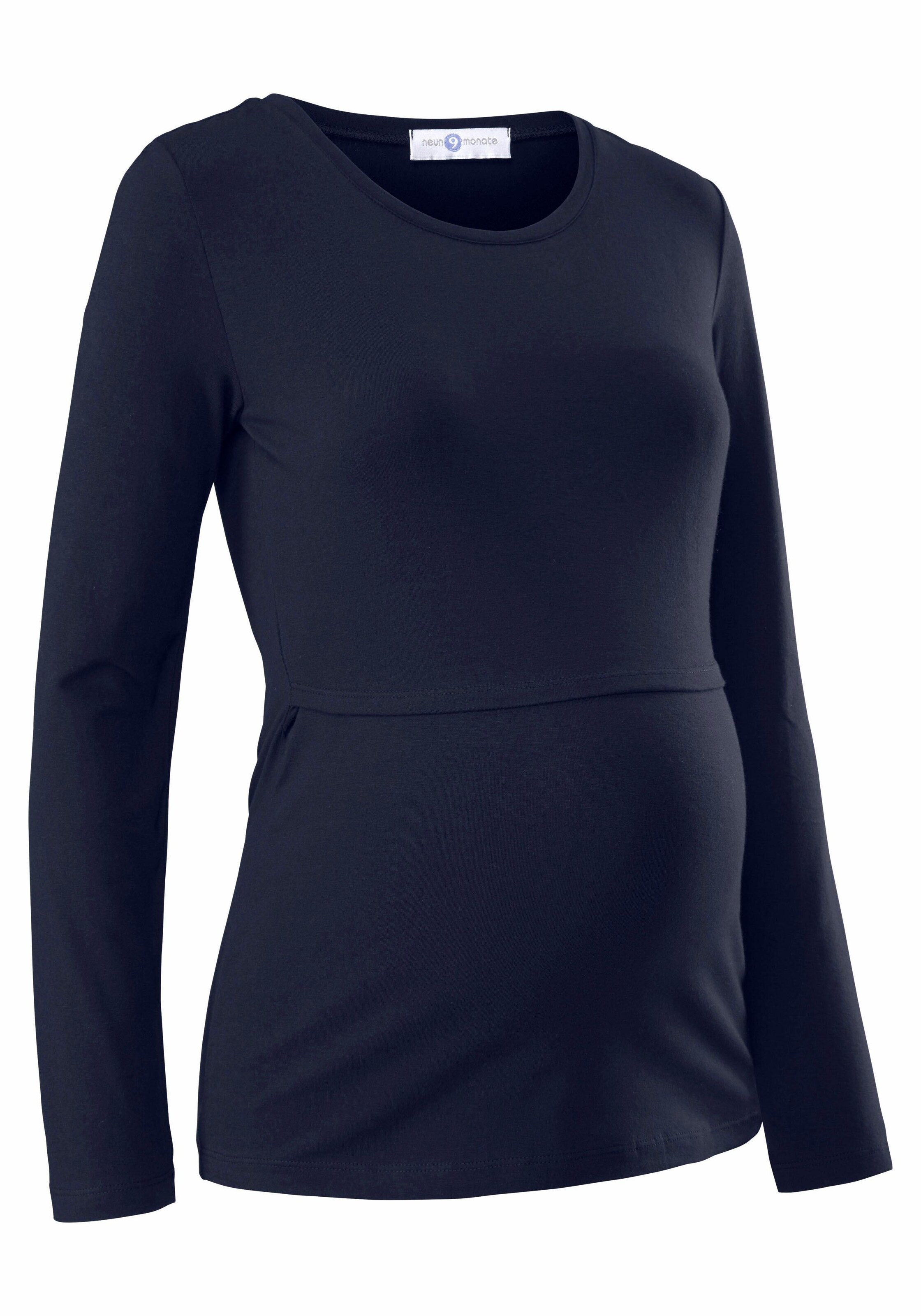 Neun Monate Shirt in Blue