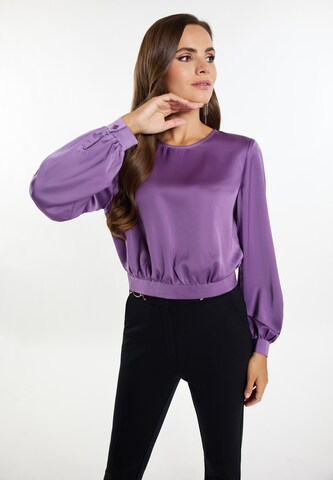 faina Blouse in Purple: front