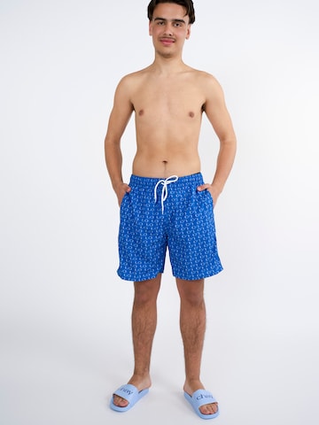 Shorts de bain 'ZAKA' Chay en bleu : devant