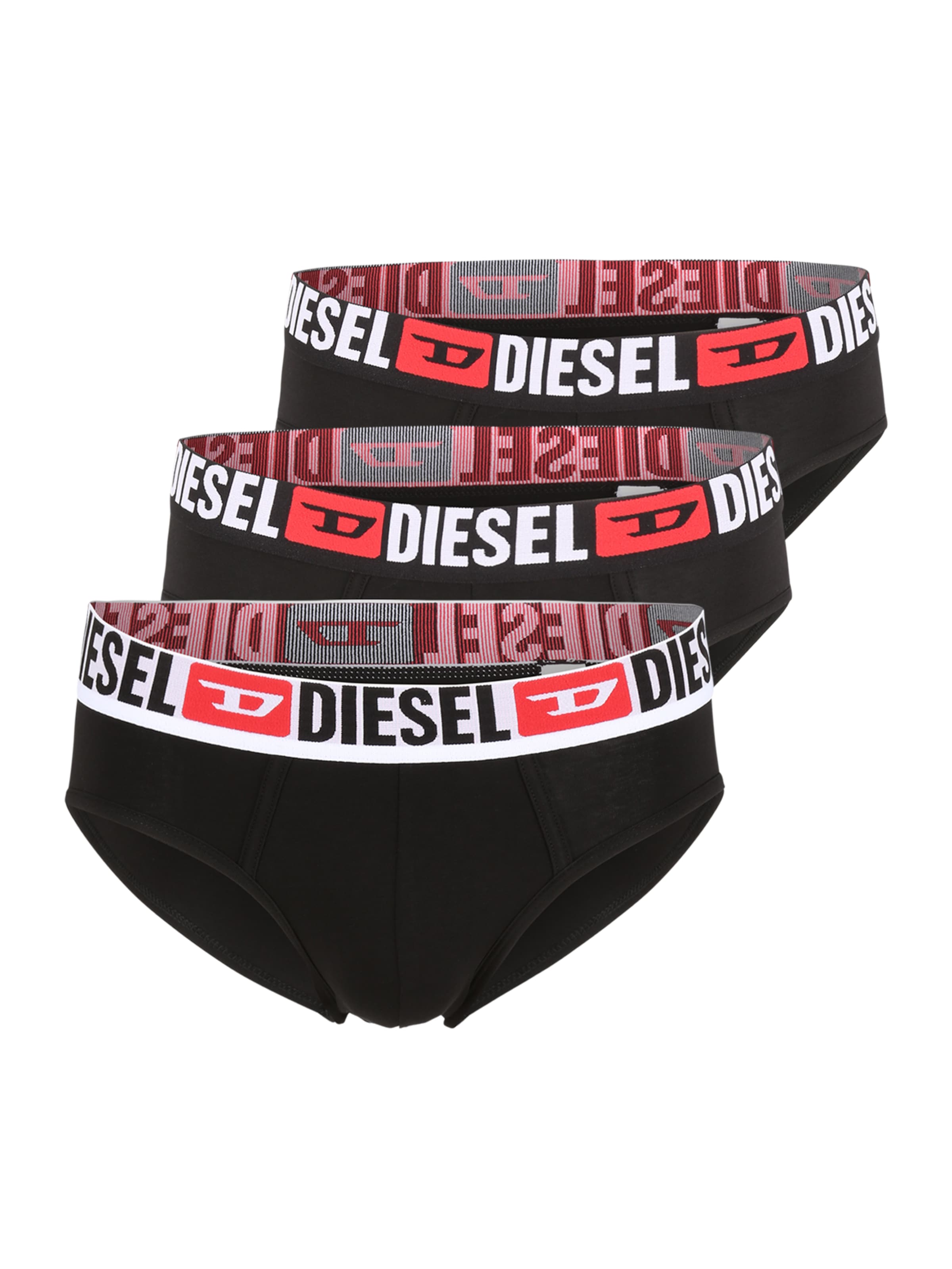 Slip di DIESEL in nero: frontale