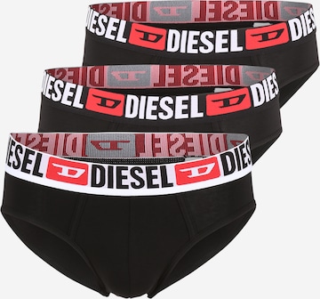 DIESEL Slip in Schwarz: predná strana