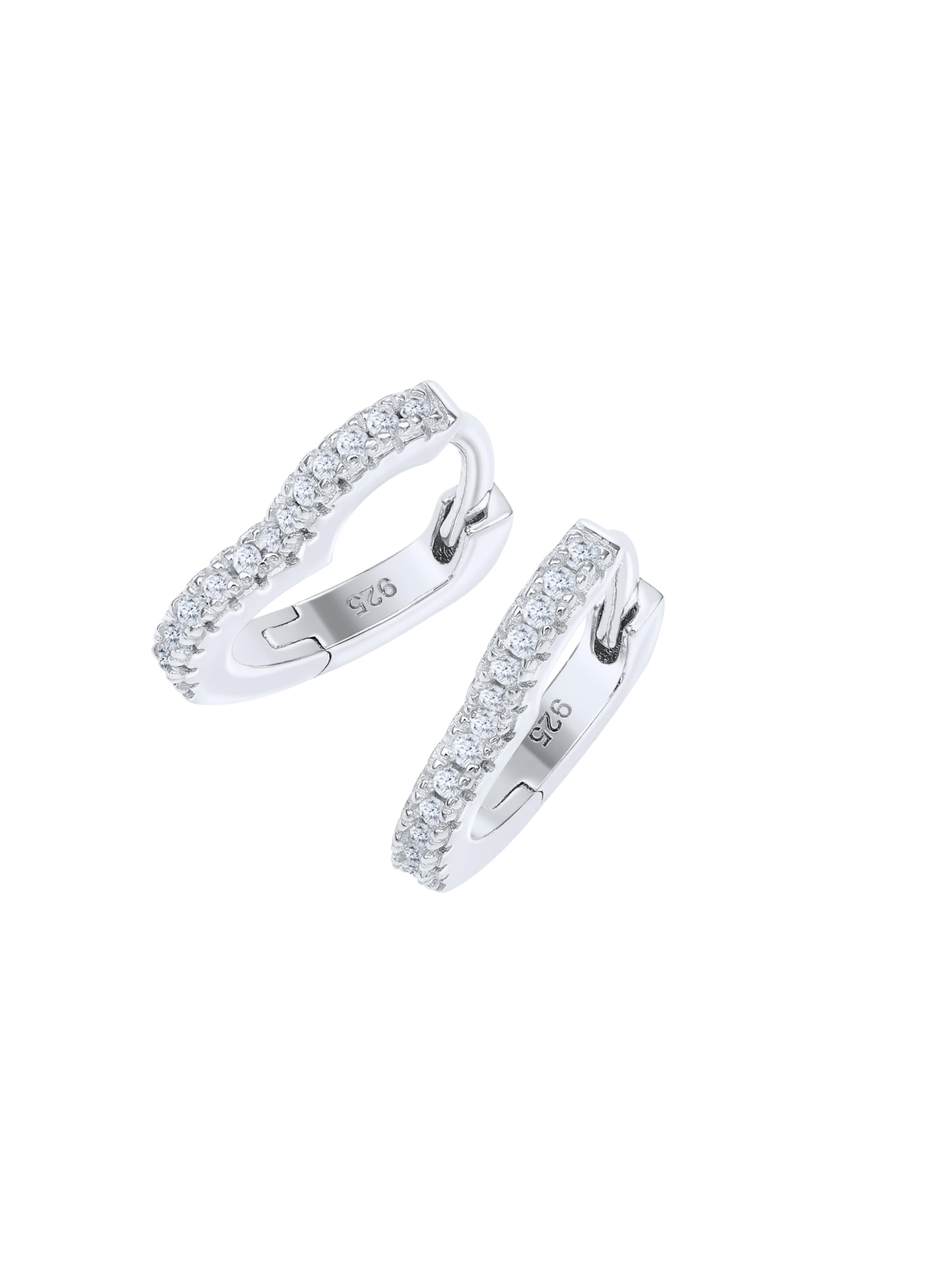Giorgio Martello Milano Ohrringe in Silber: Vorderseite