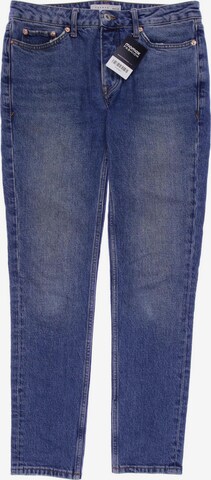 TOPMAN Jeans in 30 in Blue: front