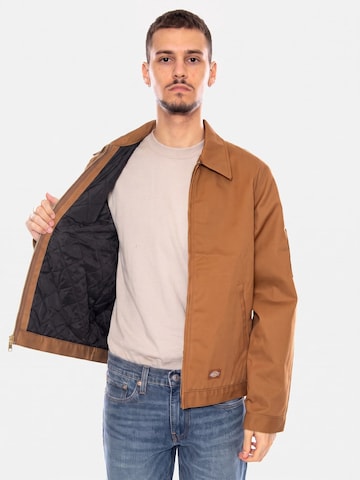 DICKIES Between-season jacket 'M Lined Eisenhower Jacket Brown Duck -- Men's Jacket' in Brown