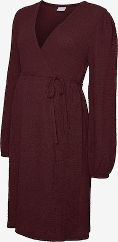 MAMALICIOUS Šaty 'MLSIGGA TESS' - Červená: predná strana