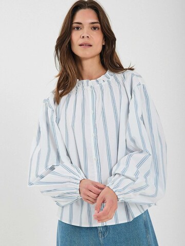 NORR Shirts ' Lilo ' i hvid: forside