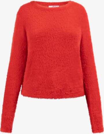 Pull-over MYMO en rouge : devant