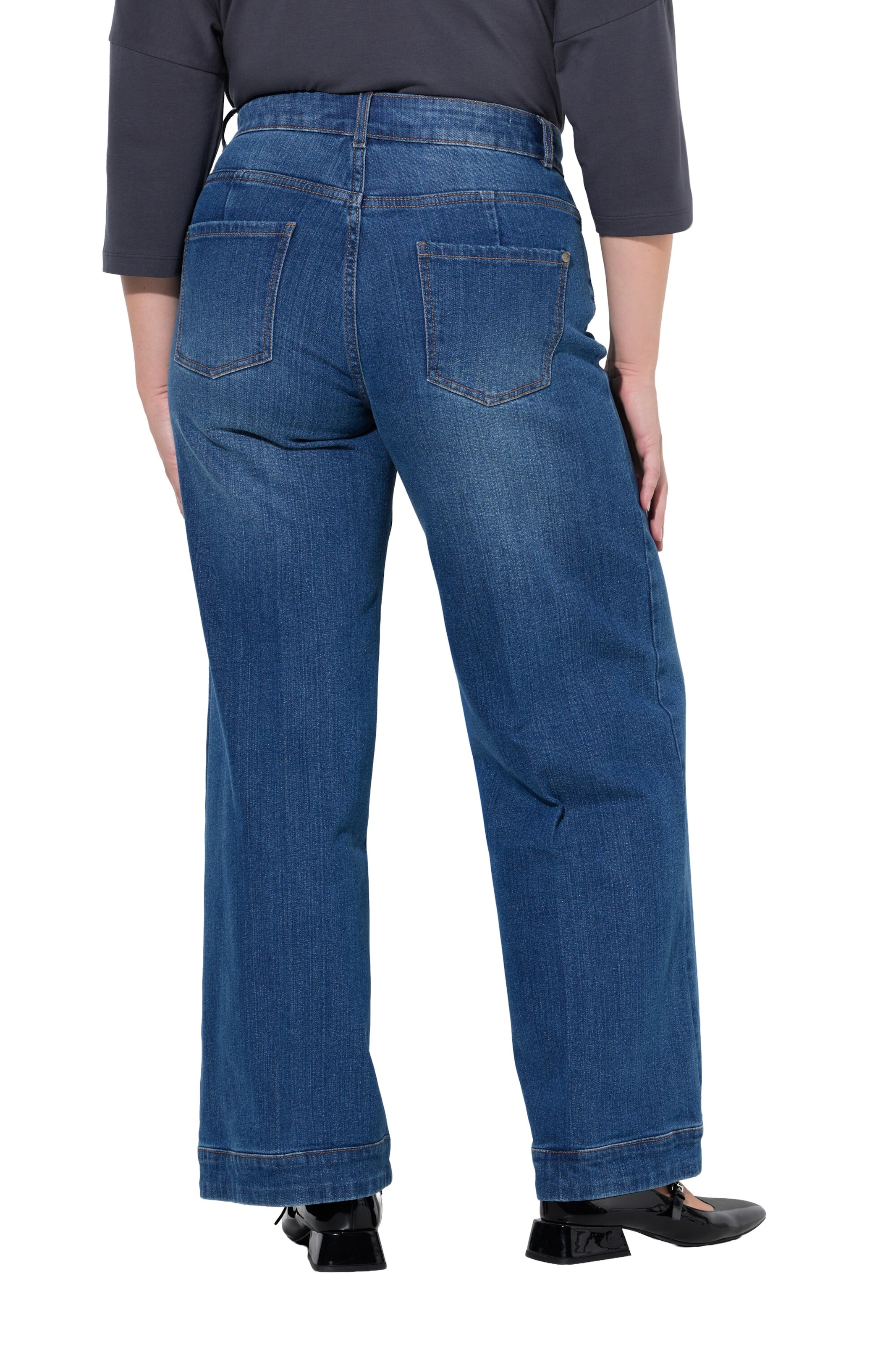 MIAMODA Regular Jeans in Blauw