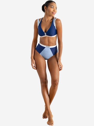Triangolo Top sportivo per bikini 'Arafura Bikini Top Luna' di Horizon Athletic in blu