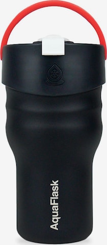 AquaFlask Láhev na vodu 'AquaFlask Termoláhev TUMBLER 591 ml' – černá: přední strana