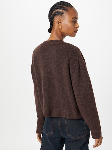 WEEKDAY Sweater 'Ellen' in Brown