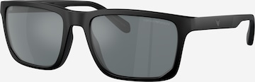 juoda Emporio Armani Akiniai nuo saulės: priekis