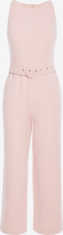 made of emotion - Jumpsuit en rosa: frente