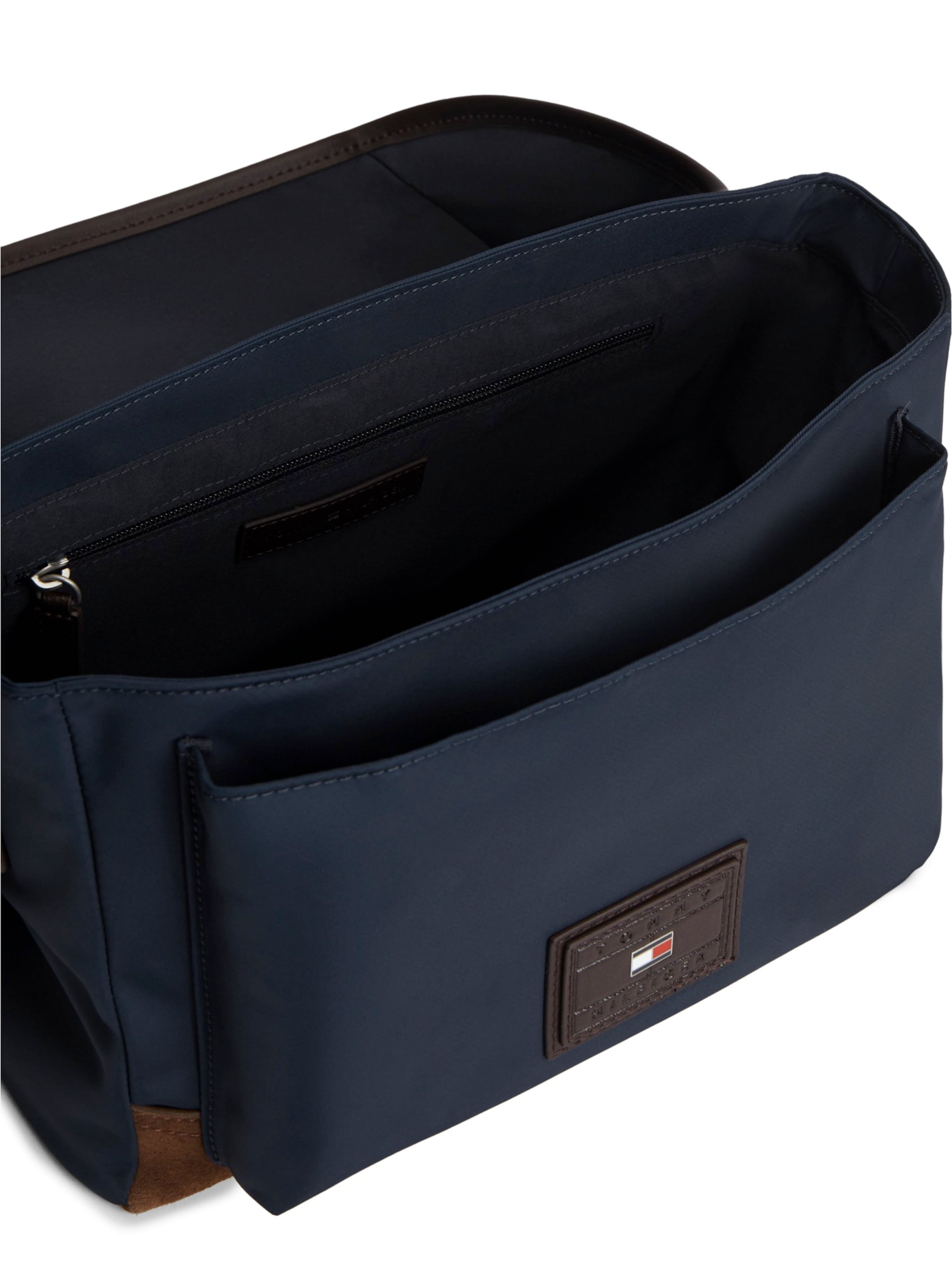 TOMMY HILFIGER Schoudertas 'HERITAGE' in Blauw