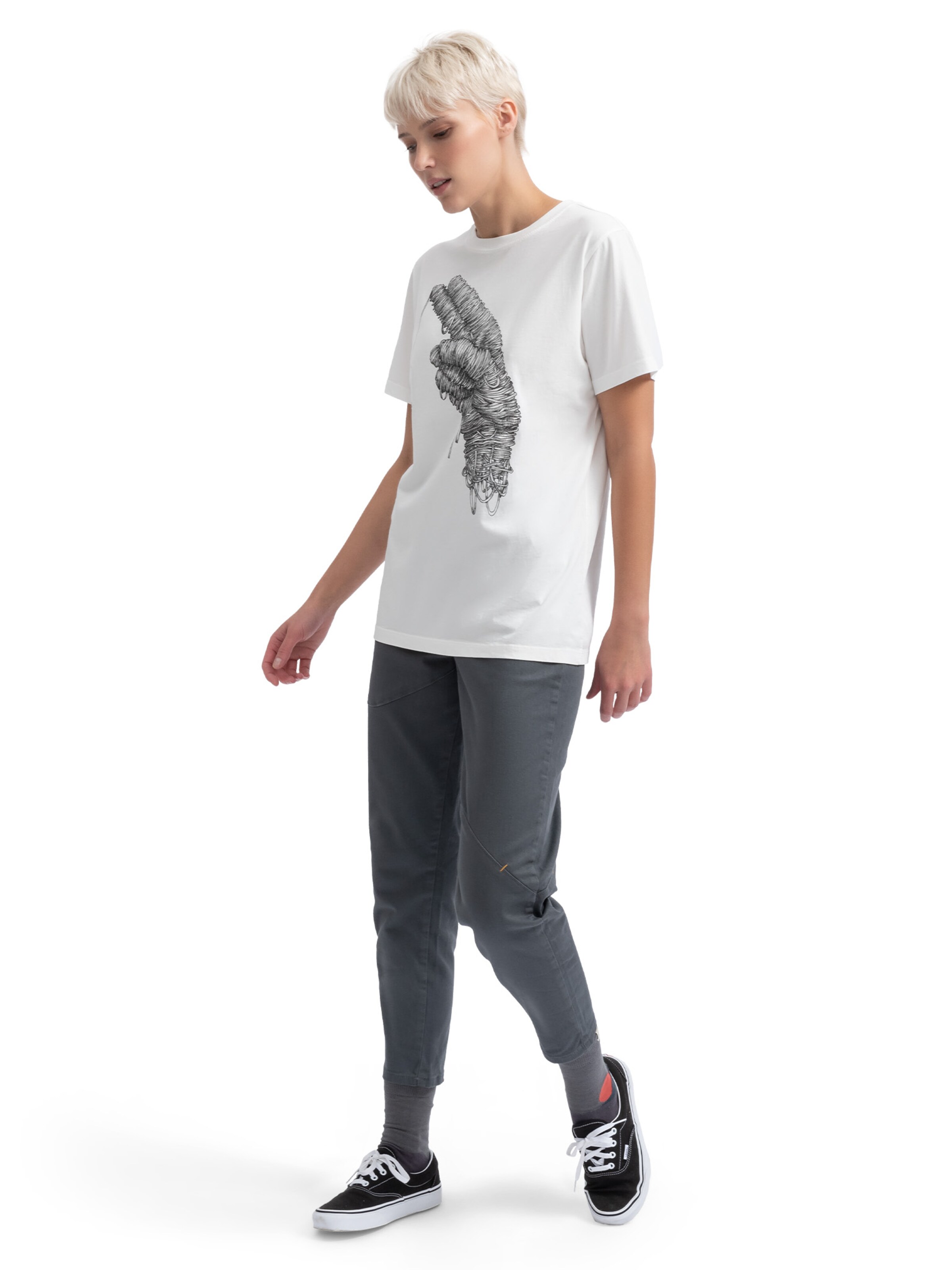 Kaft Shirt 'Mano Duo' in Wit