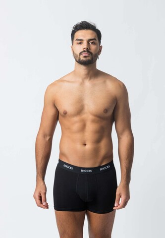 SNOCKS Boxer shorts in Grey: front