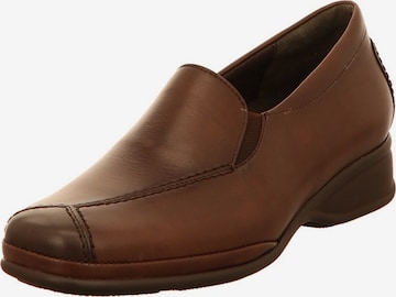 SEMLER Classic Flats 'Ria' in Brown: front