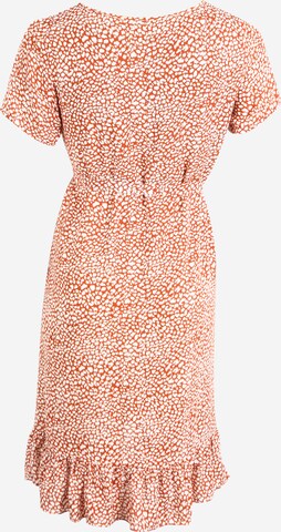 MAMALICIOUS Dress 'Venice' in Orange