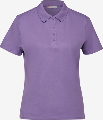 STREET ONE Shirt in Purple: front