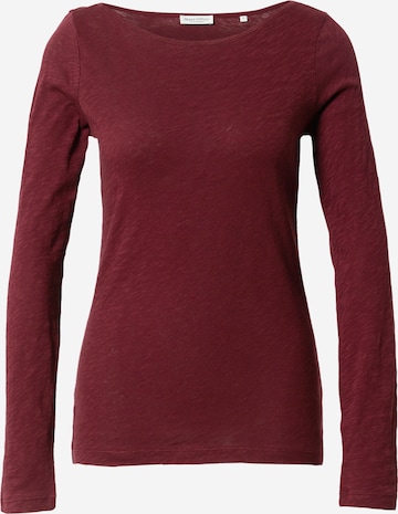 T-shirt Marc O'Polo en rouge : devant