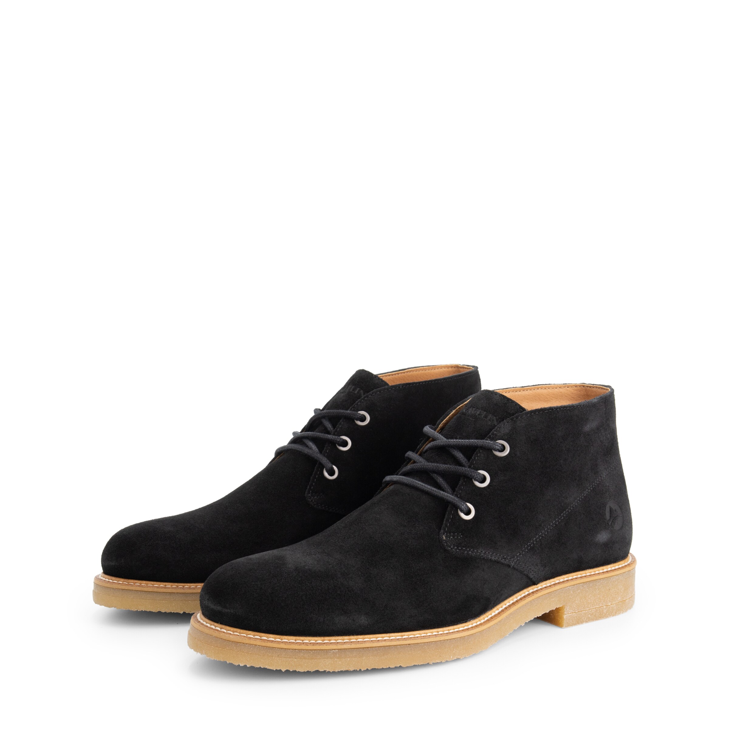 Chukka Boots 'Ferryhill' Travelin en noir