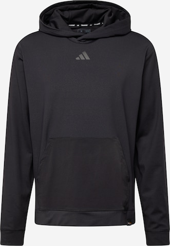 ADIDAS PERFORMANCE Sportsweatshirt 'Cordura Workout' in Schwarz: predná strana