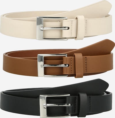 ABOUT YOU Vyö 'Berfin' värissä kerma / ruskea / musta, Tuotenäkymä