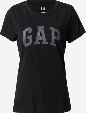 T-shirt GAP en noir : devant