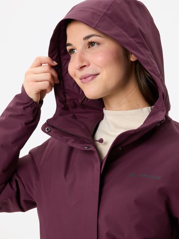 VAUDE Outdoor jacket 'Cyclist II' in Purple
