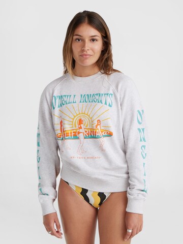 O'NEILL Sweatshirt in Grey: front