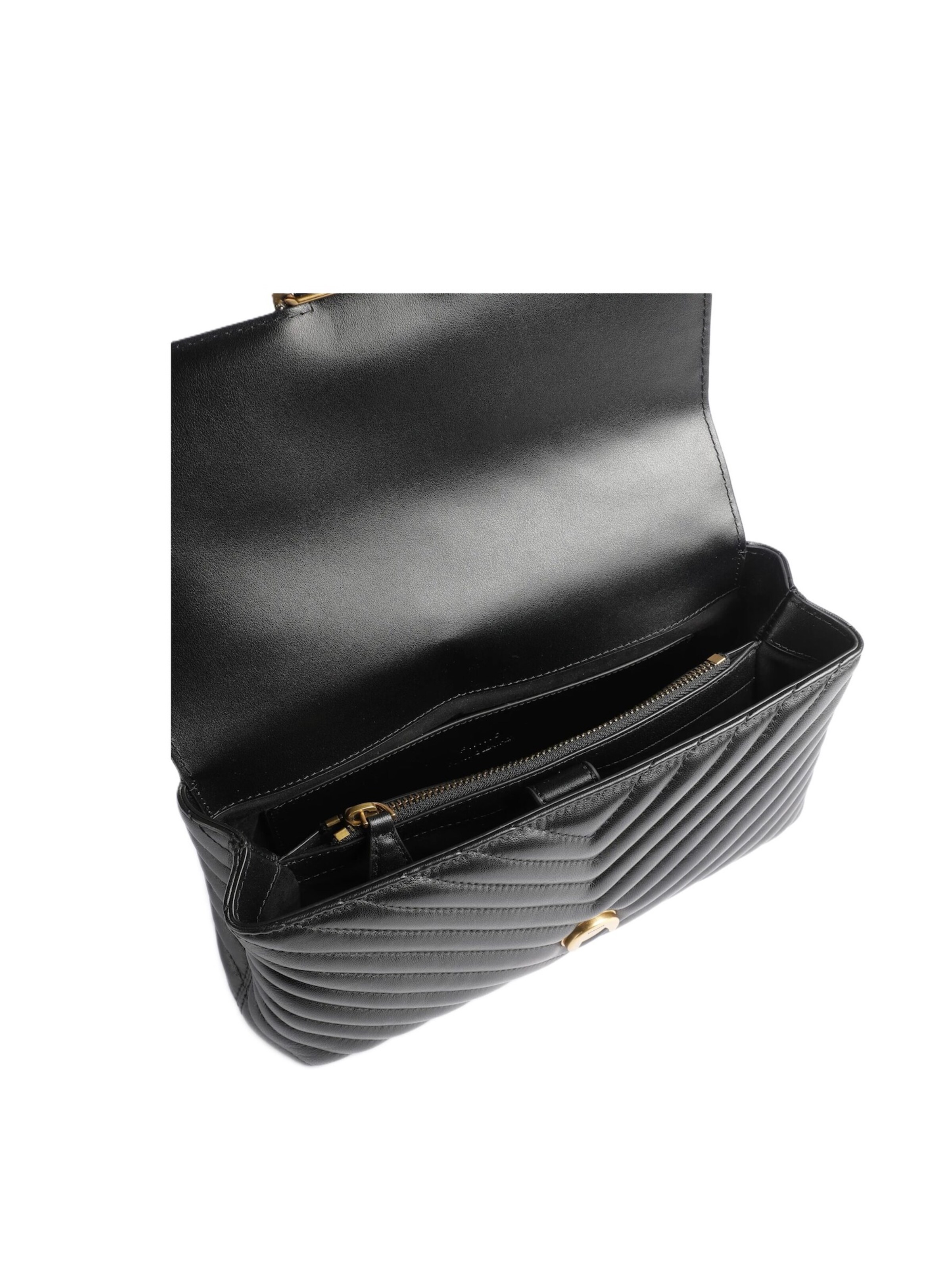 Borsa a tracolla '100043 A0GK' di PINKO in nero