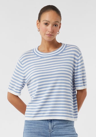 comma casual identity Pullover in Blau: Vorderseite