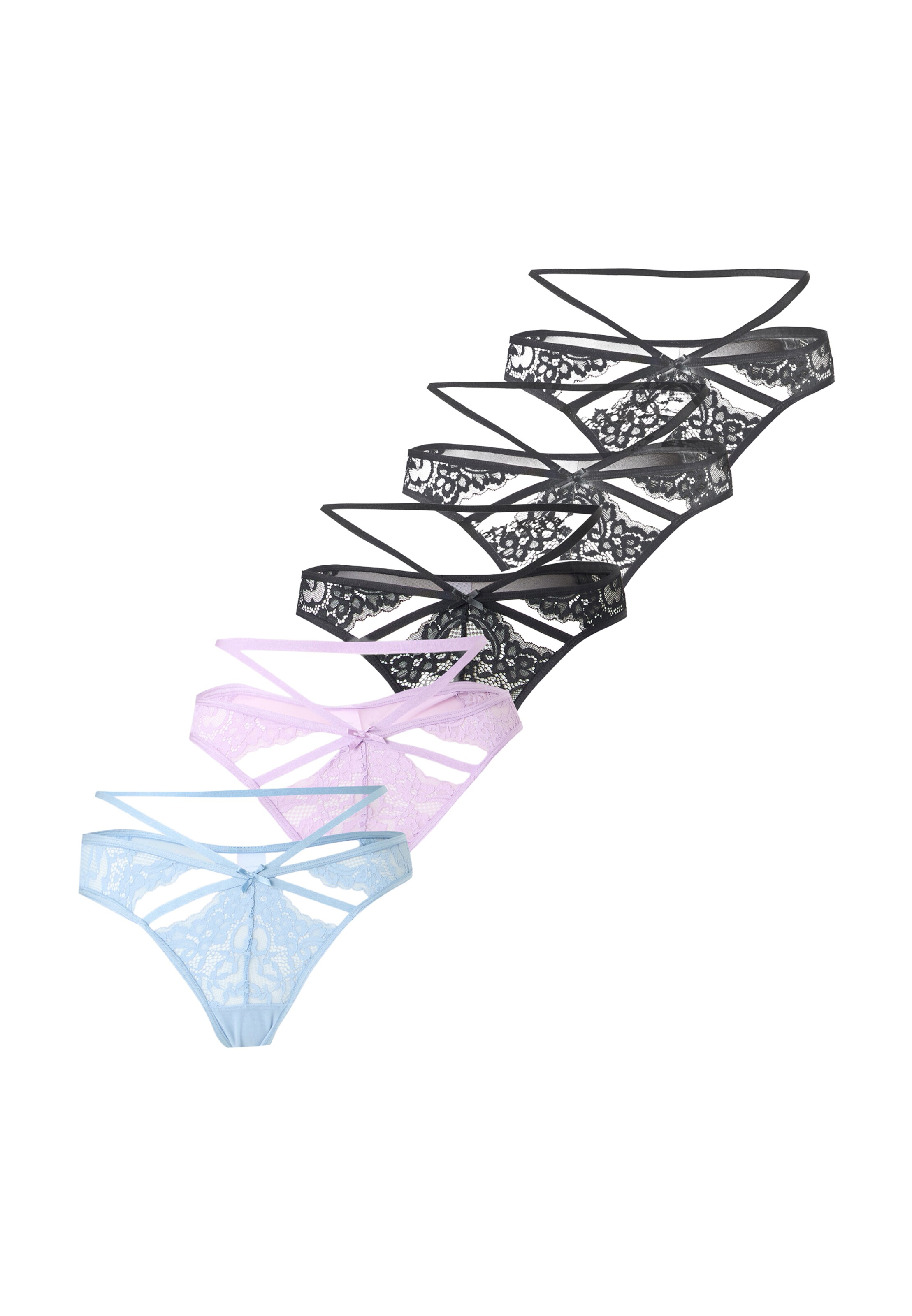 Hunkemöller Thong 'Wera' in Blue: front