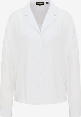 usha BLACK LABEL Blouse in White: front