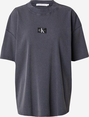 T-shirt Calvin Klein Jeans en gris : devant