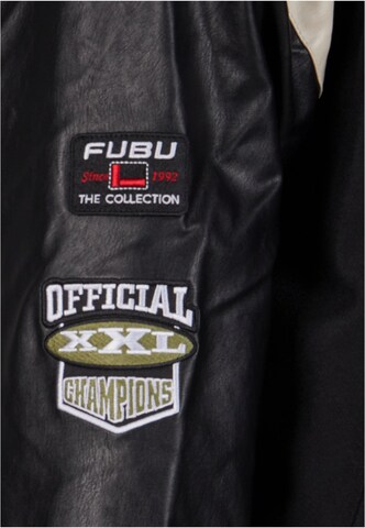 FUBU Jacke 'College Varsity' in Schwarz