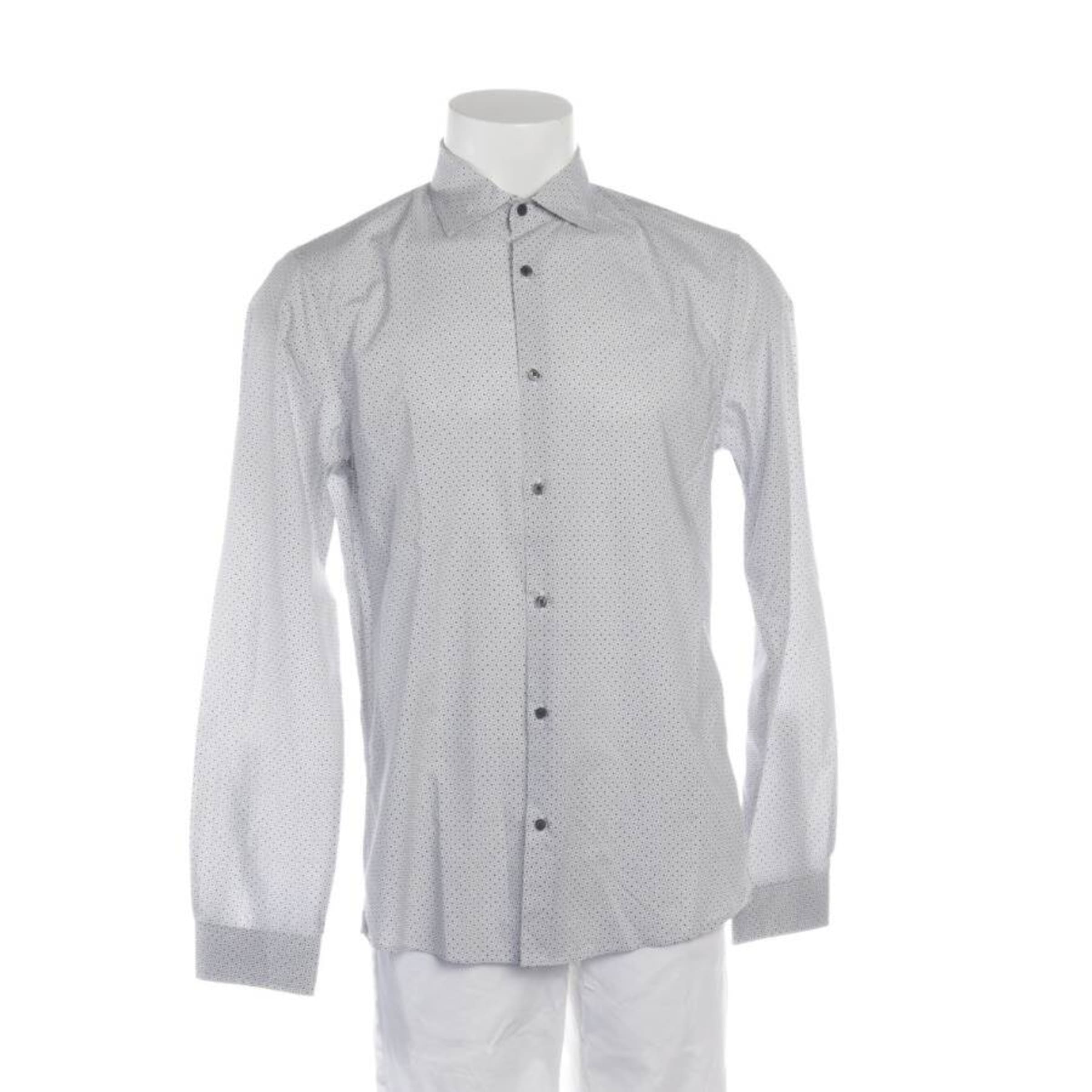 Michael Kors Freizeithemd / Shirt / Polohemd langarm M in Schwarz: Vorderseite