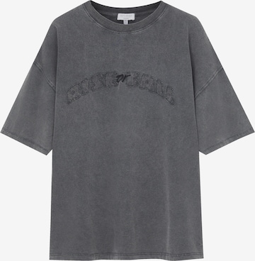 Pull&Bear Shirt in Grey: front