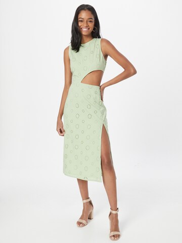 Robe Daisy Street en vert : devant