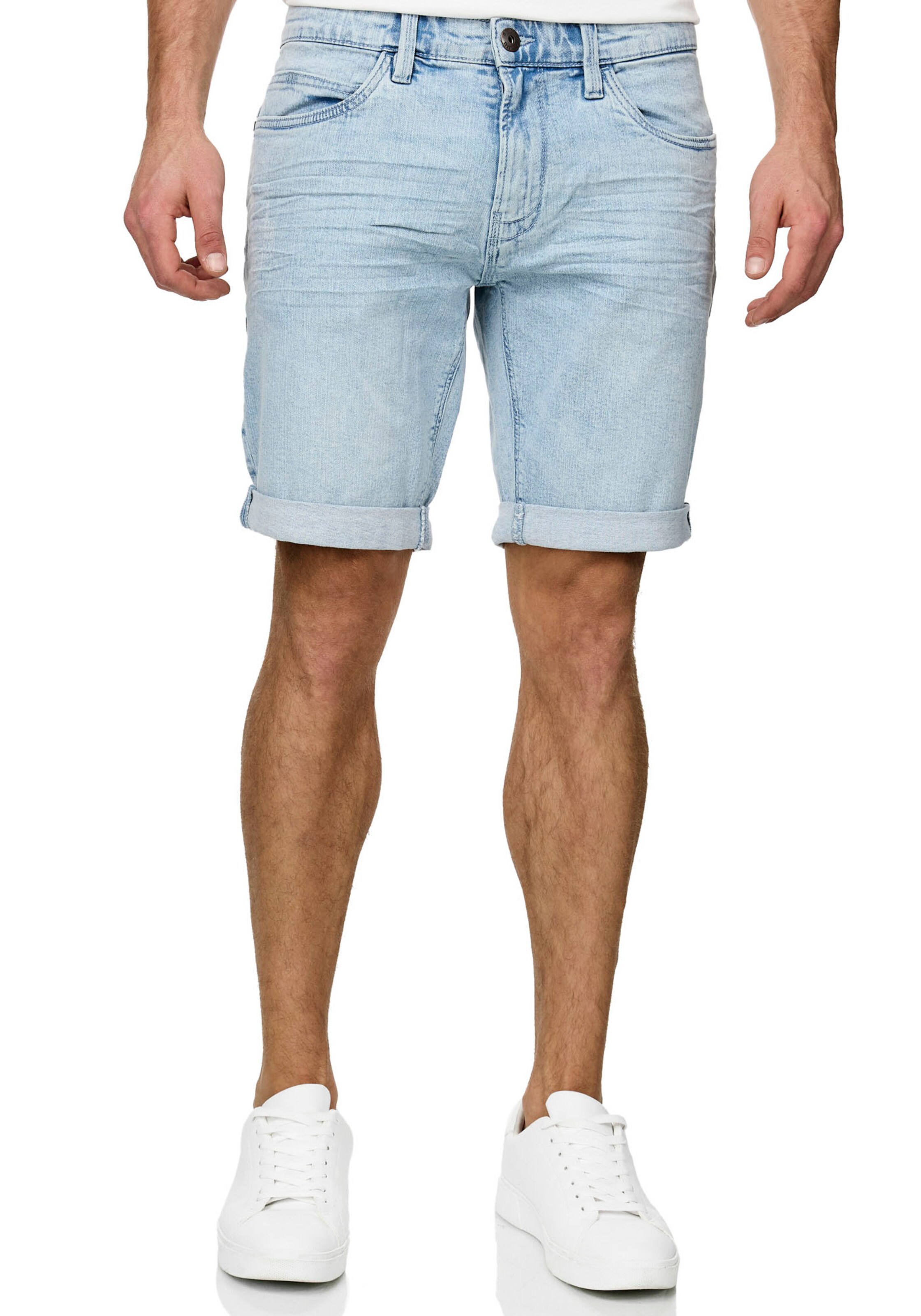 INDICODE JEANS Regular Pants in Blue: front