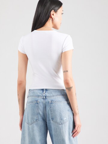T-shirt Tally Weijl en blanc