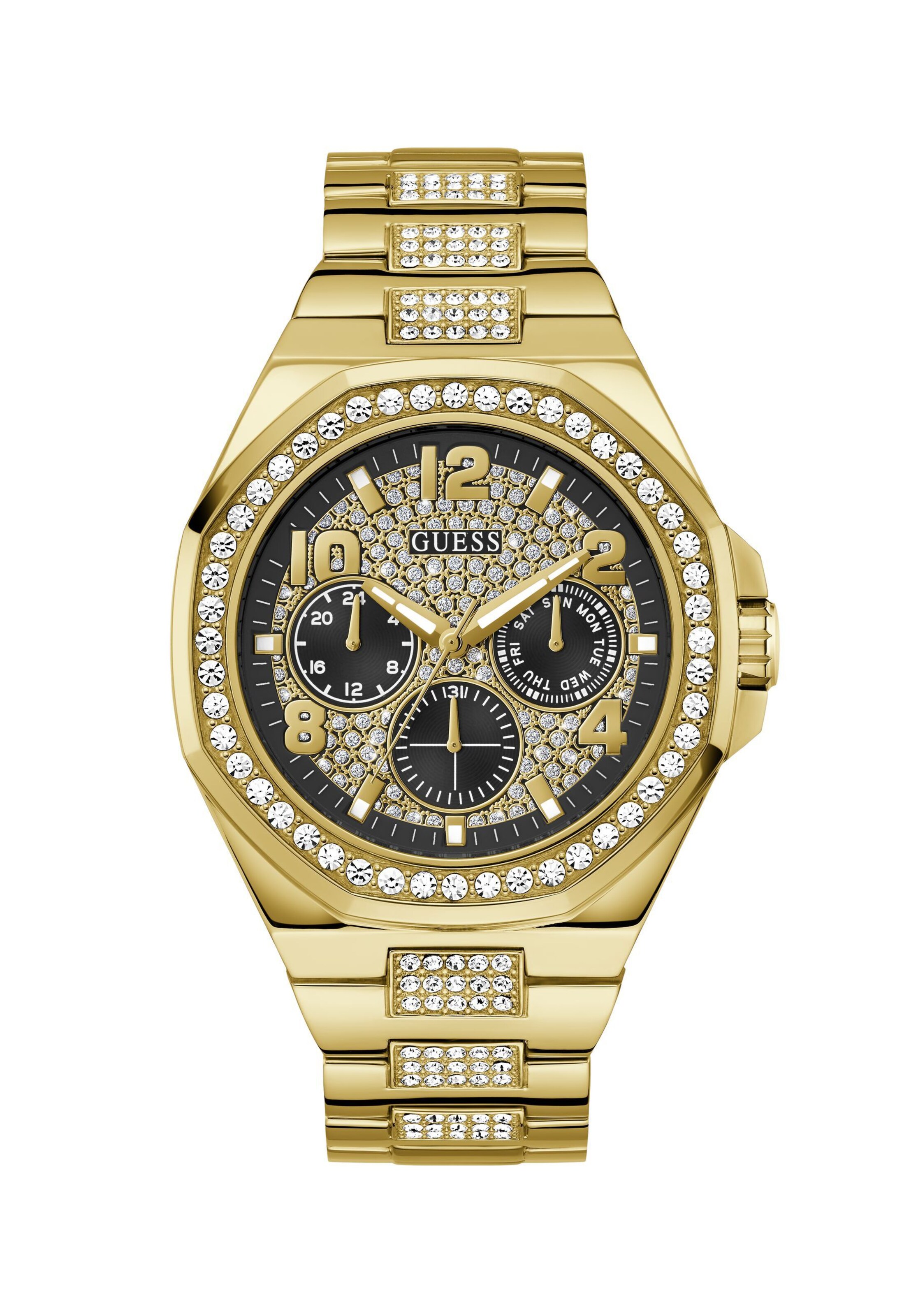 GUESS Analog Watch 'EMPIRE' in Gold