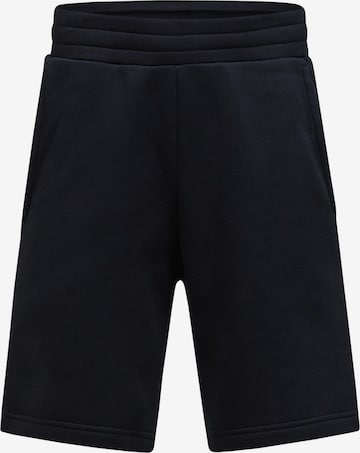 PEAK PERFORMANCE Trousers in Black: front
