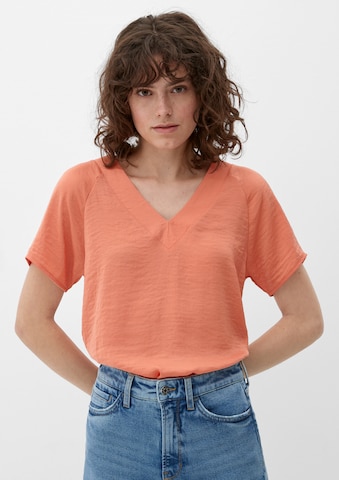 s.Oliver - Blusa em laranja: frente