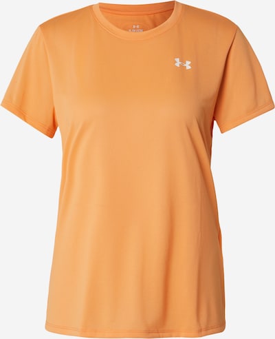 XS dydžio Sportiniai marškinėliai iš UNDER ARMOUR, spalva – oranžinė / balta, Prekių apžvalga